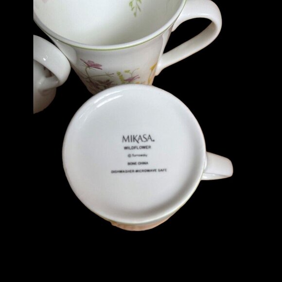 Mikasa Wildflower Turnnowsky Bone China Dinnerware Set Bowls, Mugs & Plates New - Picture 2 of 4